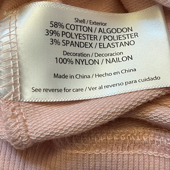 Wildfox Statement Sweatshirt Pink Medium - Picture 4 of 4